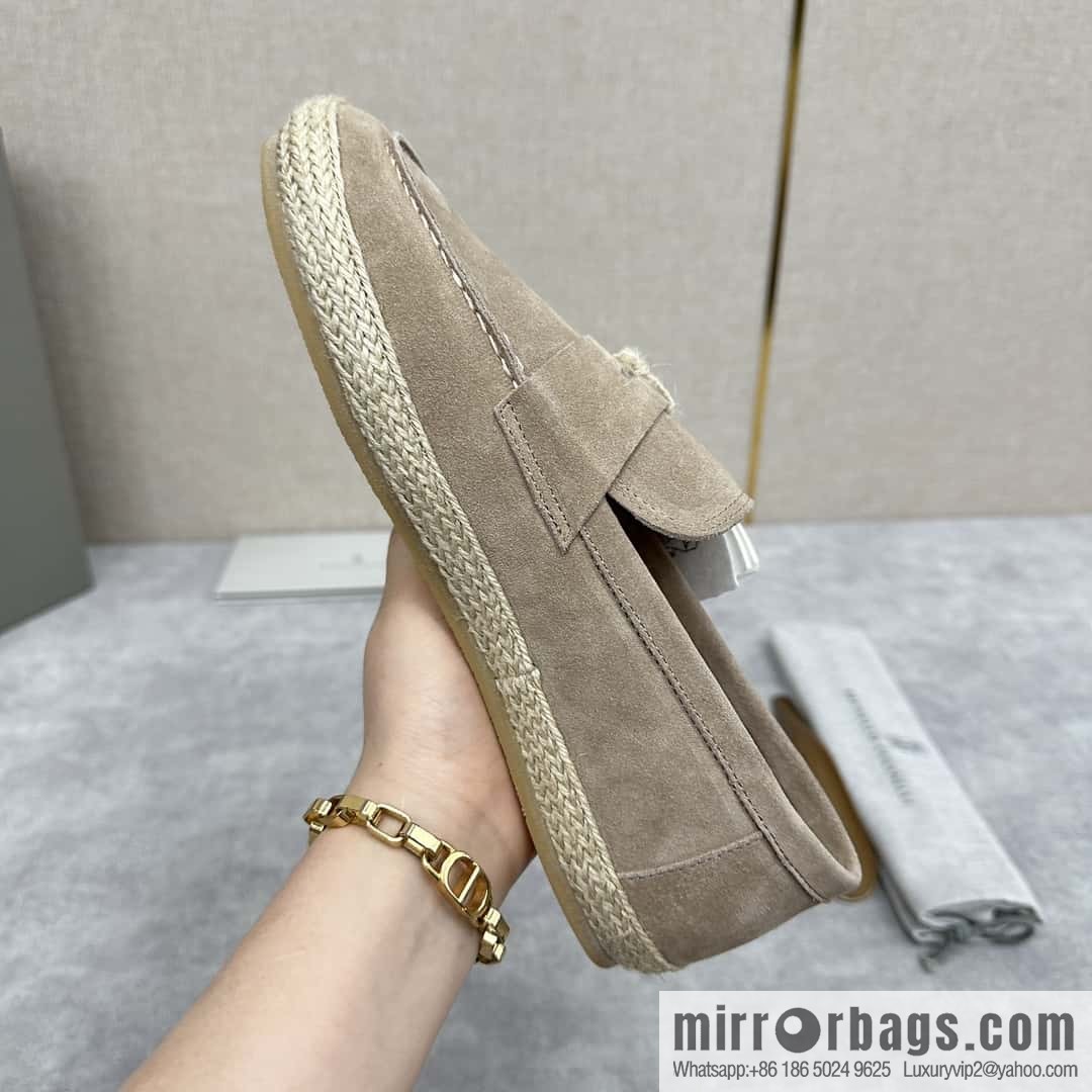 ππBC's new products are on the shelves Brunello Cucinell * straw casual loafers