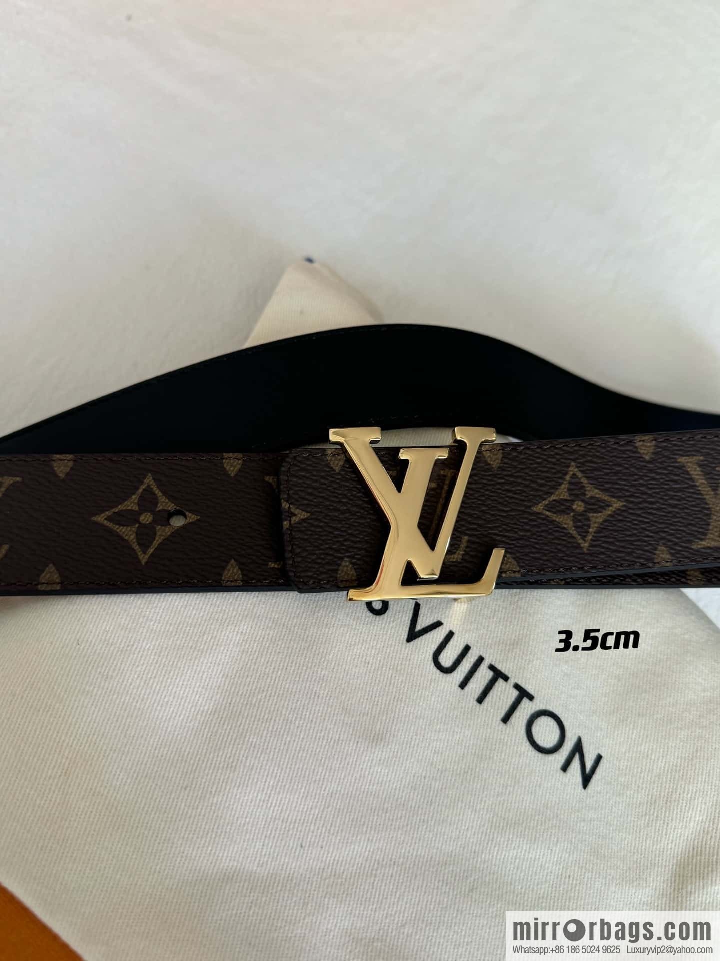 Lv micro-standard double-sided belt 3.5cm