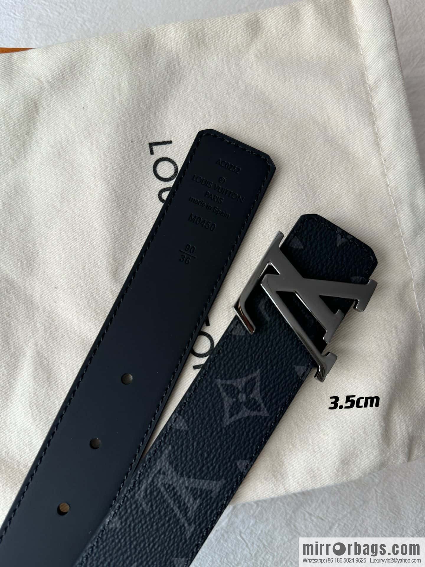 Lv micro-standard double-sided belt 3.5cm