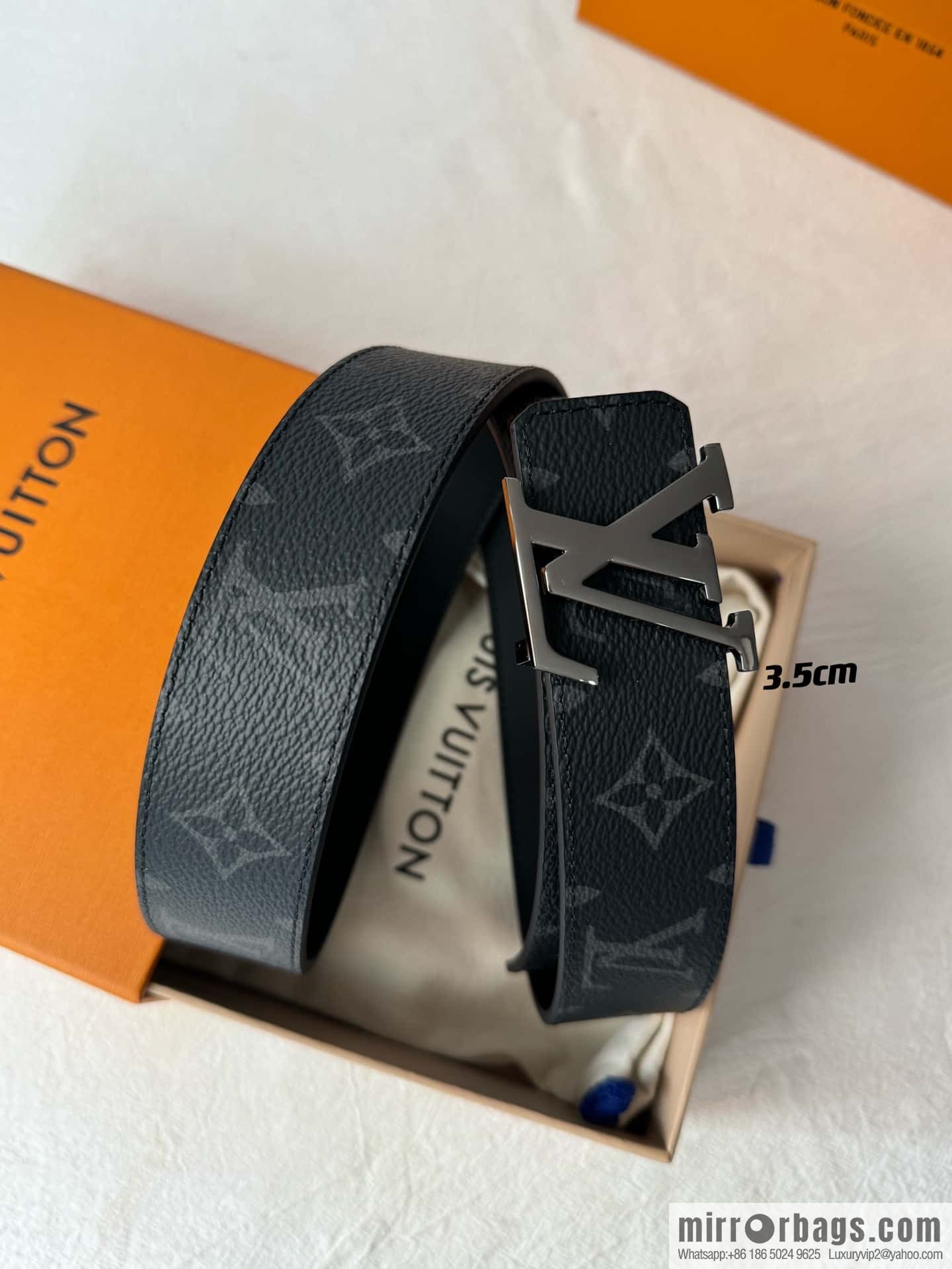 Lv micro-standard double-sided belt 3.5cm