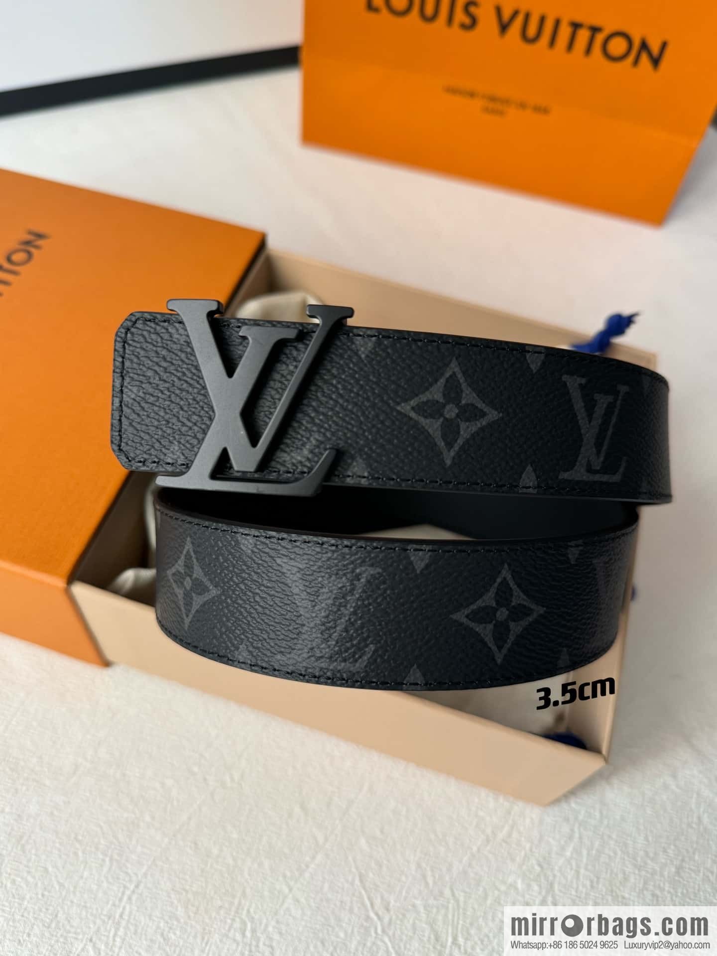 Lv micro-standard double-sided belt 3.5cm