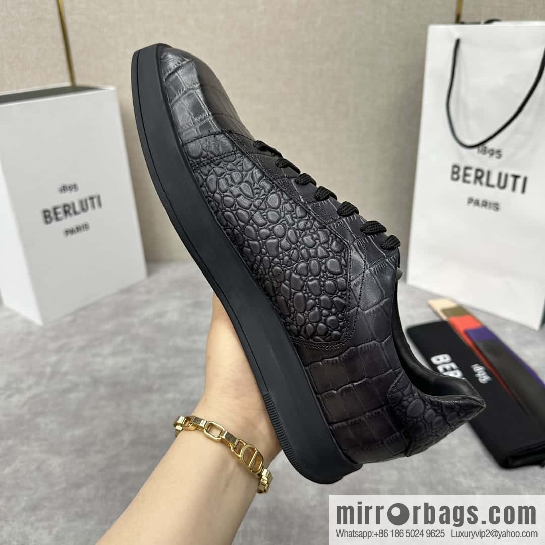 ๐๐Berlut Bruti, Geometric Styling Board Shoes Strike Stellar Casual Shoes Sneakers