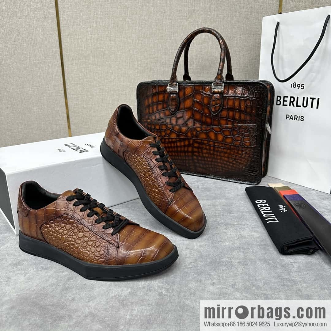 ๐๐Berlut Bruti, Geometric Styling Board Shoes Strike Stellar Casual Shoes Sneakers