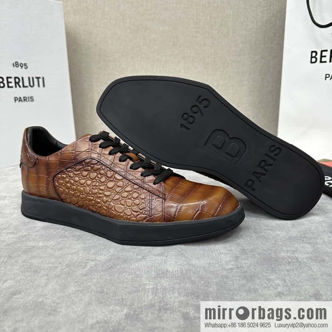 ๐๐Berlut Bruti, Geometric Styling Board Shoes Strike Stellar Casual Shoes Sneakers
