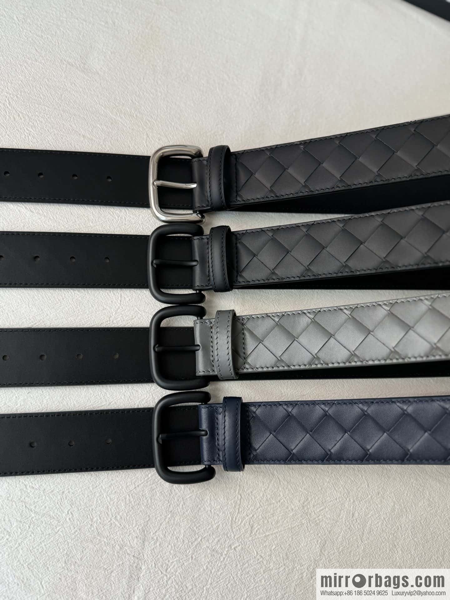 Bottega. Veneta Woven Craft Belt 3.8CM