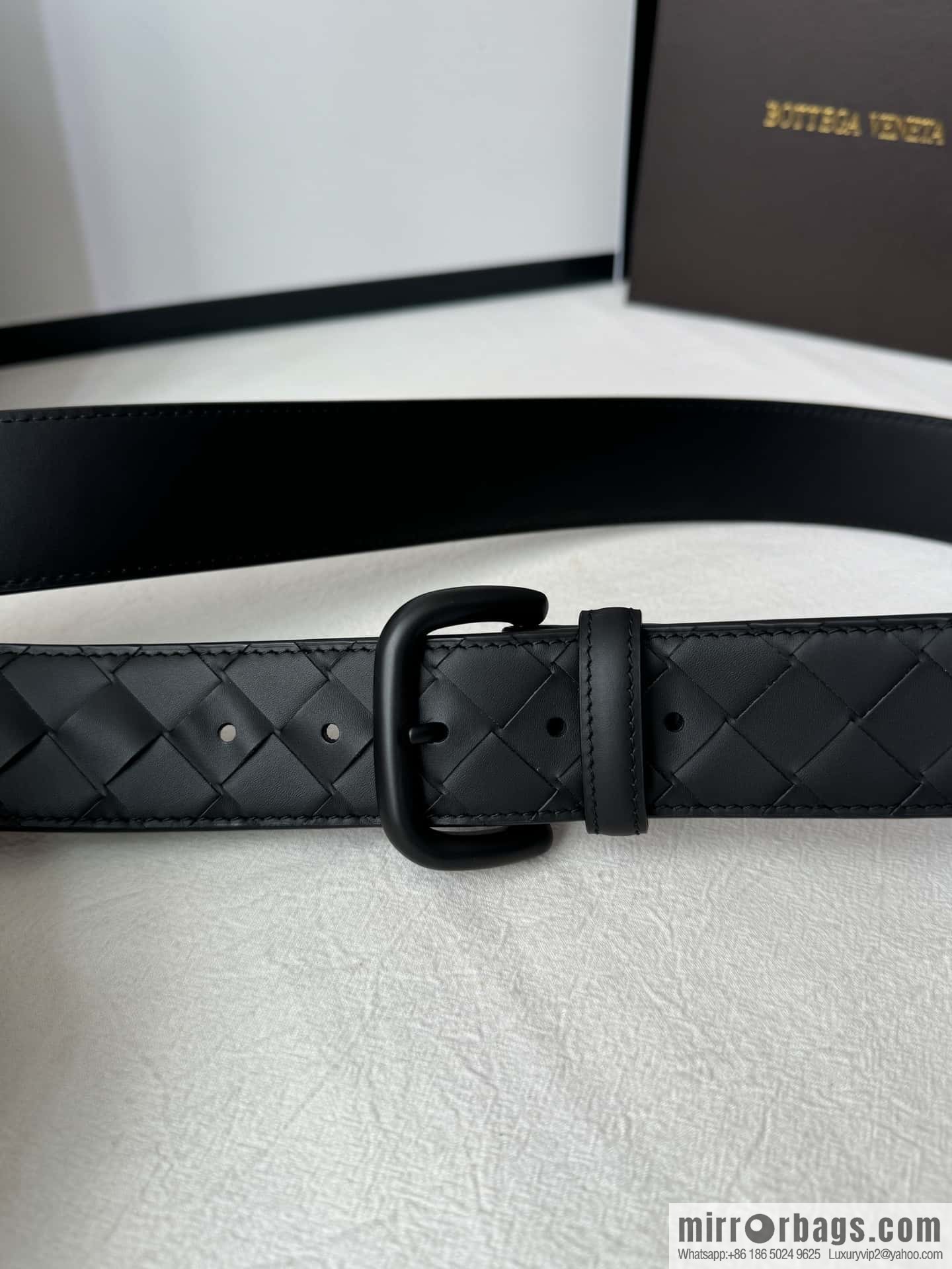 Bottega. Veneta Woven Craft Belt 3.8CM