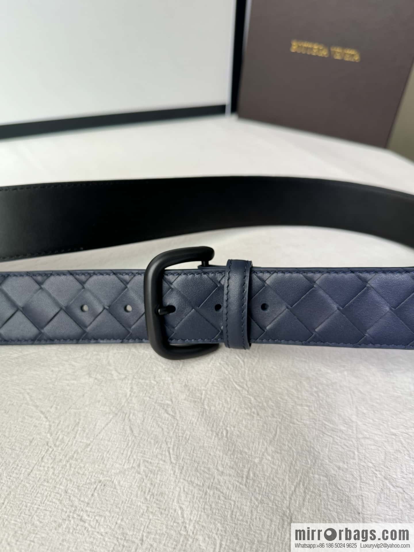 Bottega. Veneta Woven Craft Belt 3.8CM