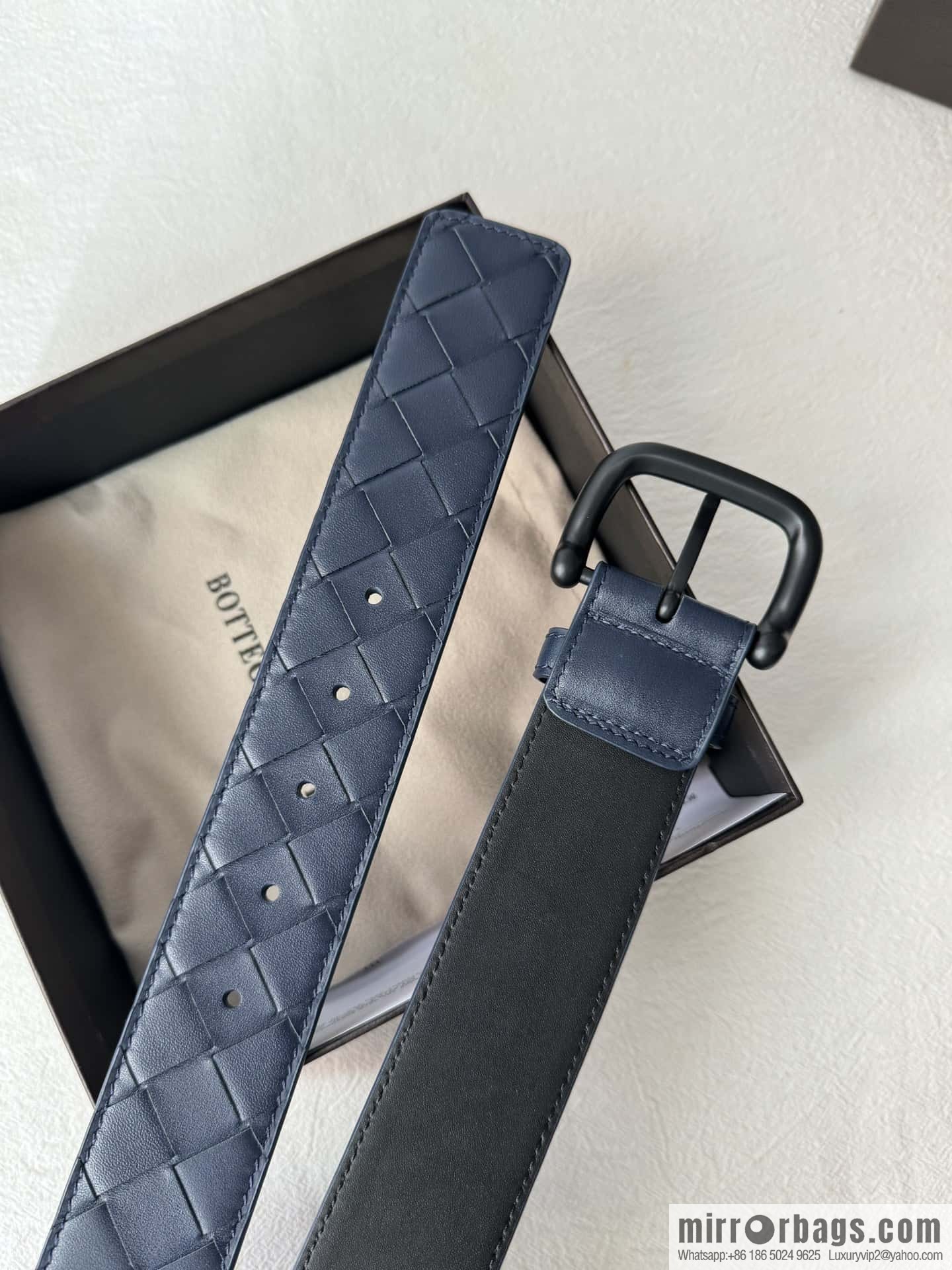 Bottega. Veneta Woven Craft Belt 3.8CM