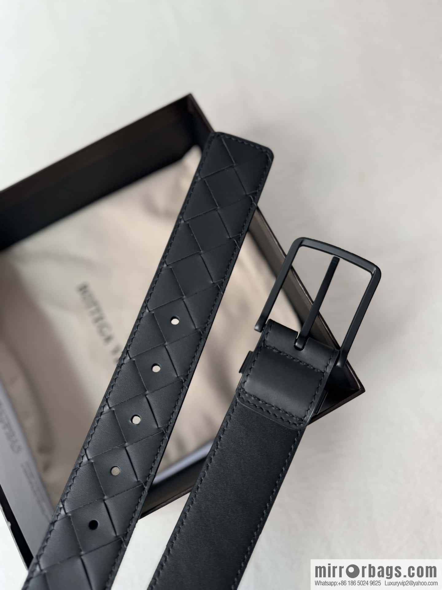 Bottega Veneta latest woven style belt 3.5CM