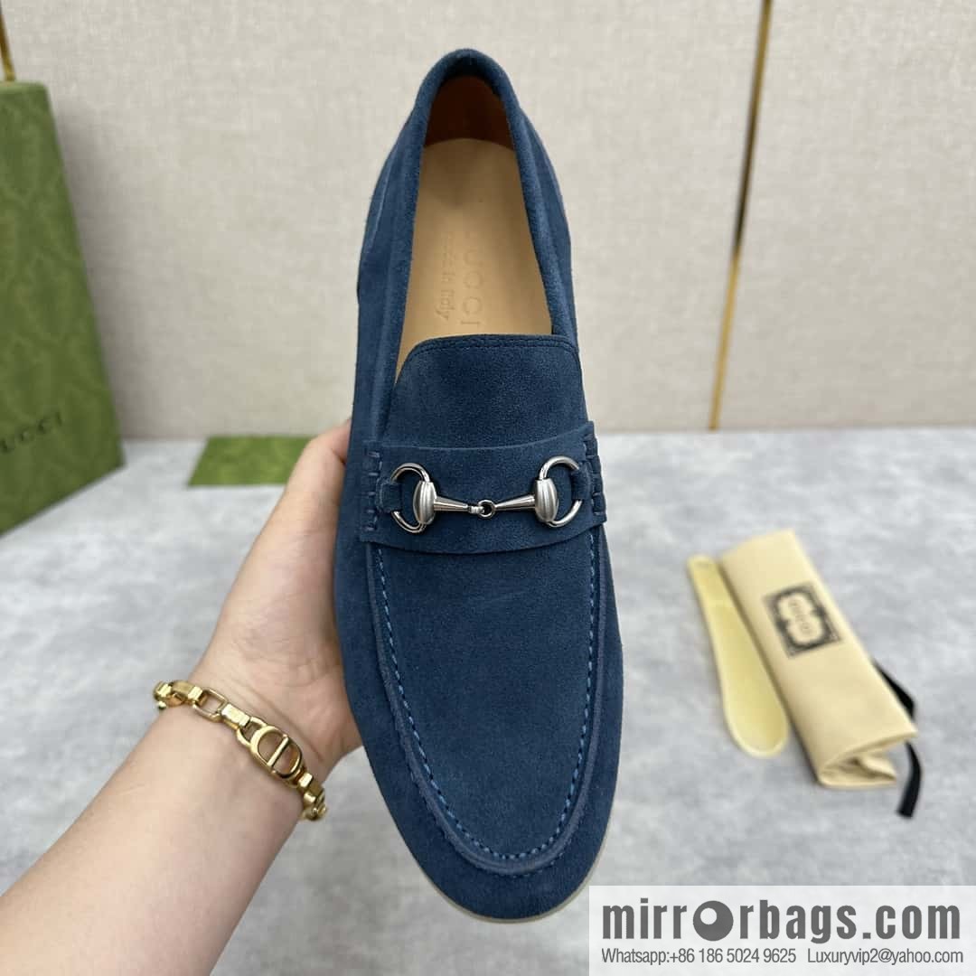 ππ G's new Gucc * Gu-Chi, horse buckle men's loafers, loafers
