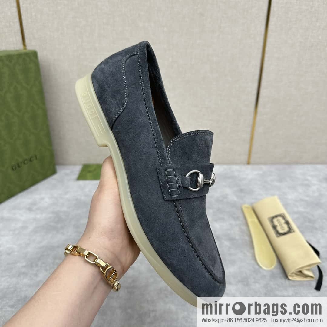 ππ G's new Gucc * Gu-Chi, horse buckle men's loafers, loafers