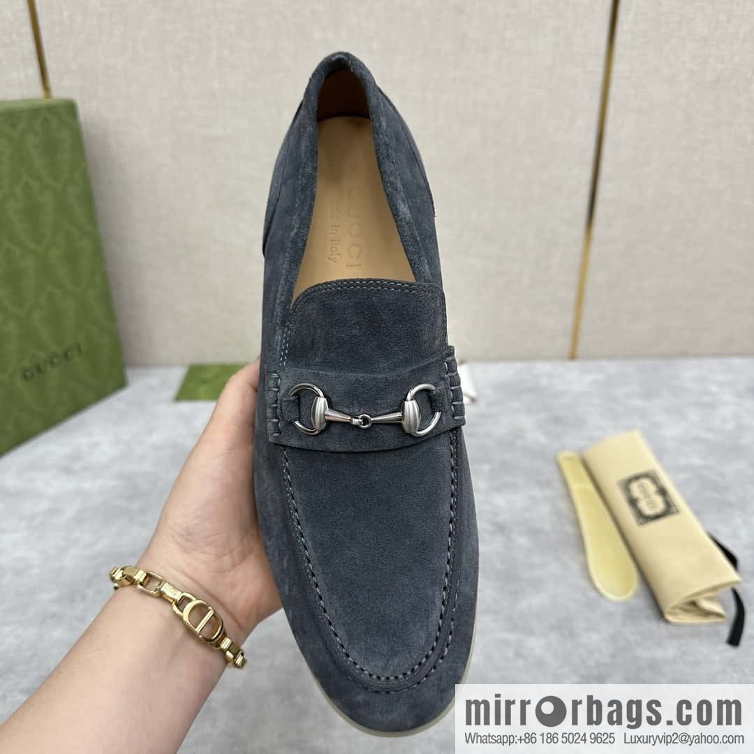 ππ G's new Gucc * Gu-Chi, horse buckle men's loafers, loafers