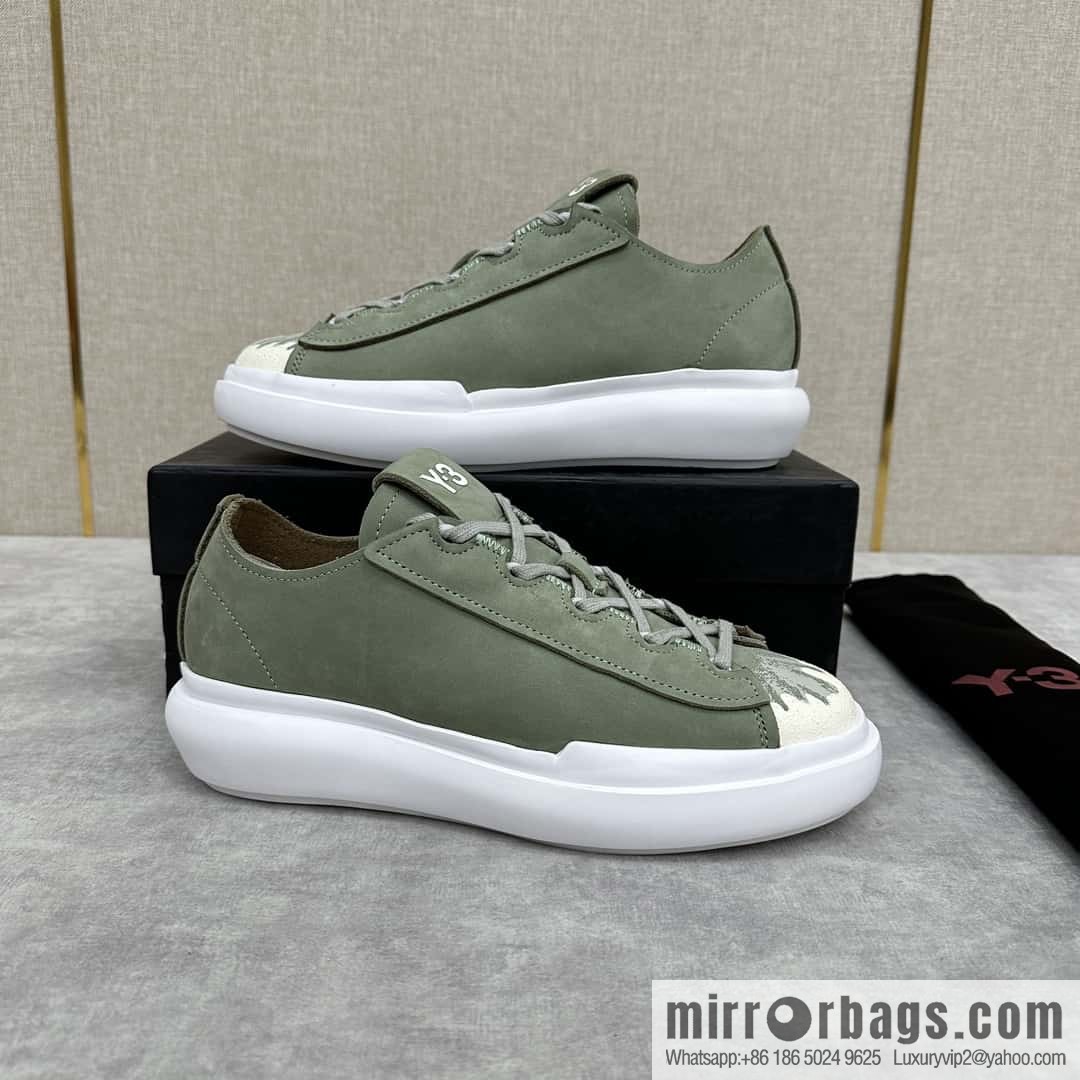 ππY-3 new products, casual shoes board shoes, old man Yamamoto-Yoji graffiti toe lace-up versatile style platform men's board shoes