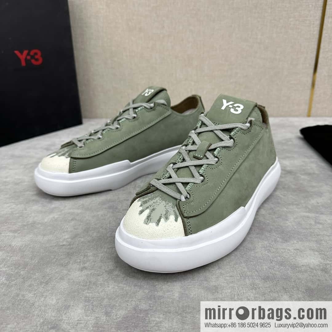 ππY-3 new products, casual shoes board shoes, old man Yamamoto-Yoji graffiti toe lace-up versatile style platform men's board shoes