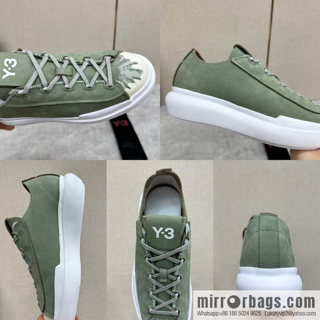 ππY-3 new products, casual shoes board shoes, old man Yamamoto-Yoji graffiti toe lace-up versatile style platform men's board shoes