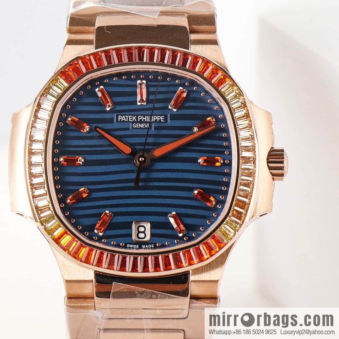 GR Patek Philippe Nautilus Women's 324SC Self-winding Mechanical Movement Watch