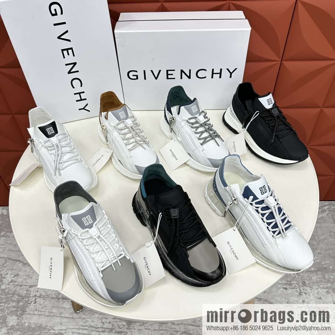 ππGVX New Givench * Jifan~ Xi SPECTRE Jogging Low Top Zipper Casual Shoes Sneakers