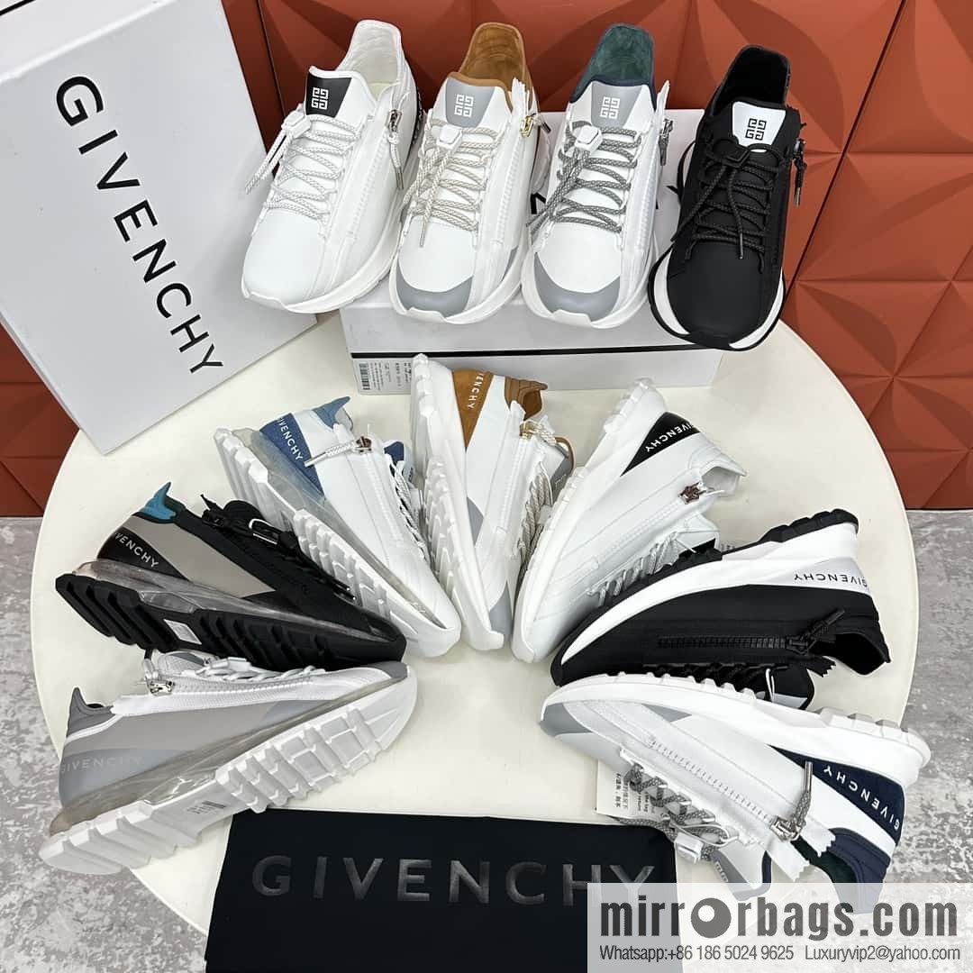 ππGVX New Givench * Jifan~ Xi SPECTRE Jogging Low Top Zipper Casual Shoes Sneakers