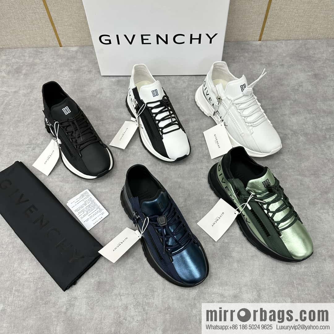 ππGVX New Givench * Jifan~ Xi SPECTRE Jogging Low Top Zipper Casual Shoes Sneakers
