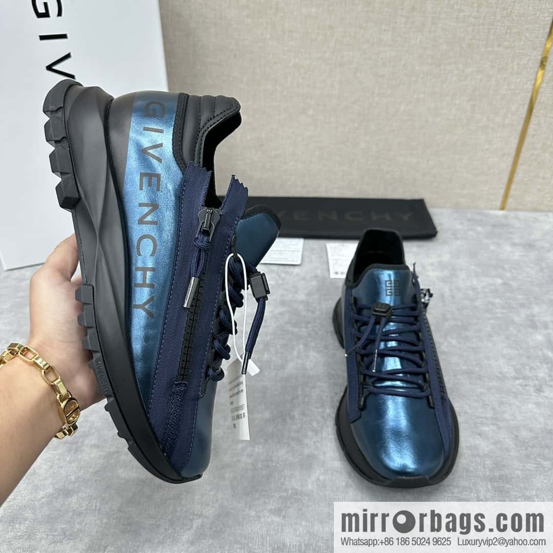 ππGVX New Givench * Jifan~ Xi SPECTRE Jogging Low Top Zipper Casual Shoes Sneakers