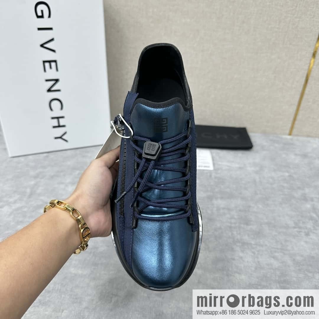 ππGVX New Givench * Jifan~ Xi SPECTRE Jogging Low Top Zipper Casual Shoes Sneakers