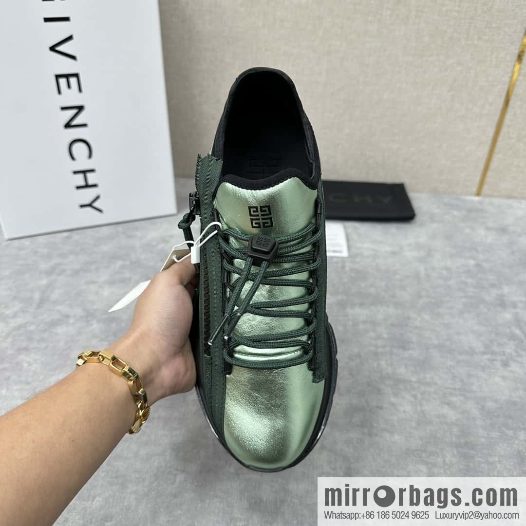 ππGVX New Givench * Jifan~ Xi SPECTRE Jogging Low Top Zipper Casual Shoes Sneakers