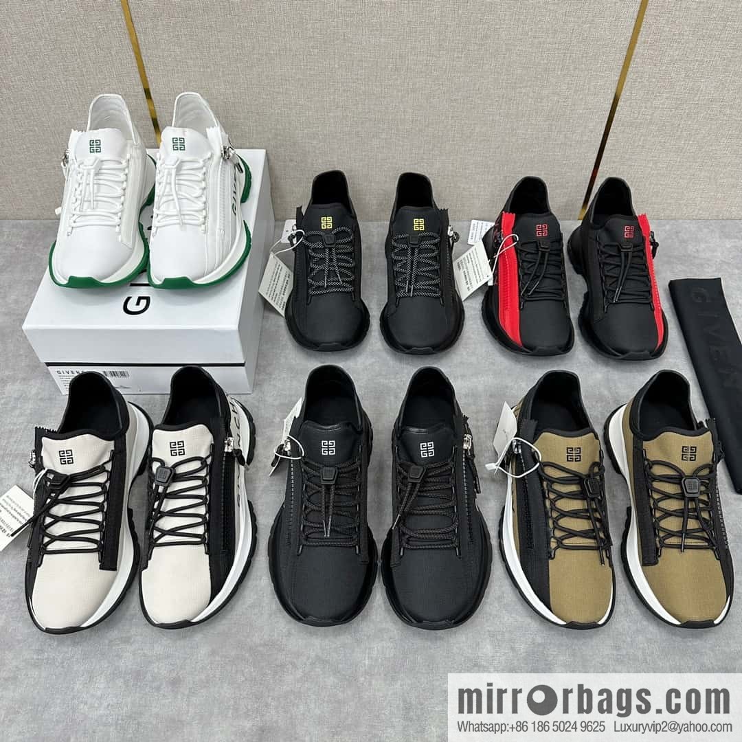 ππGVX New Givench * Jifan~ Xi SPECTRE Jogging Low Top Zipper Casual Shoes