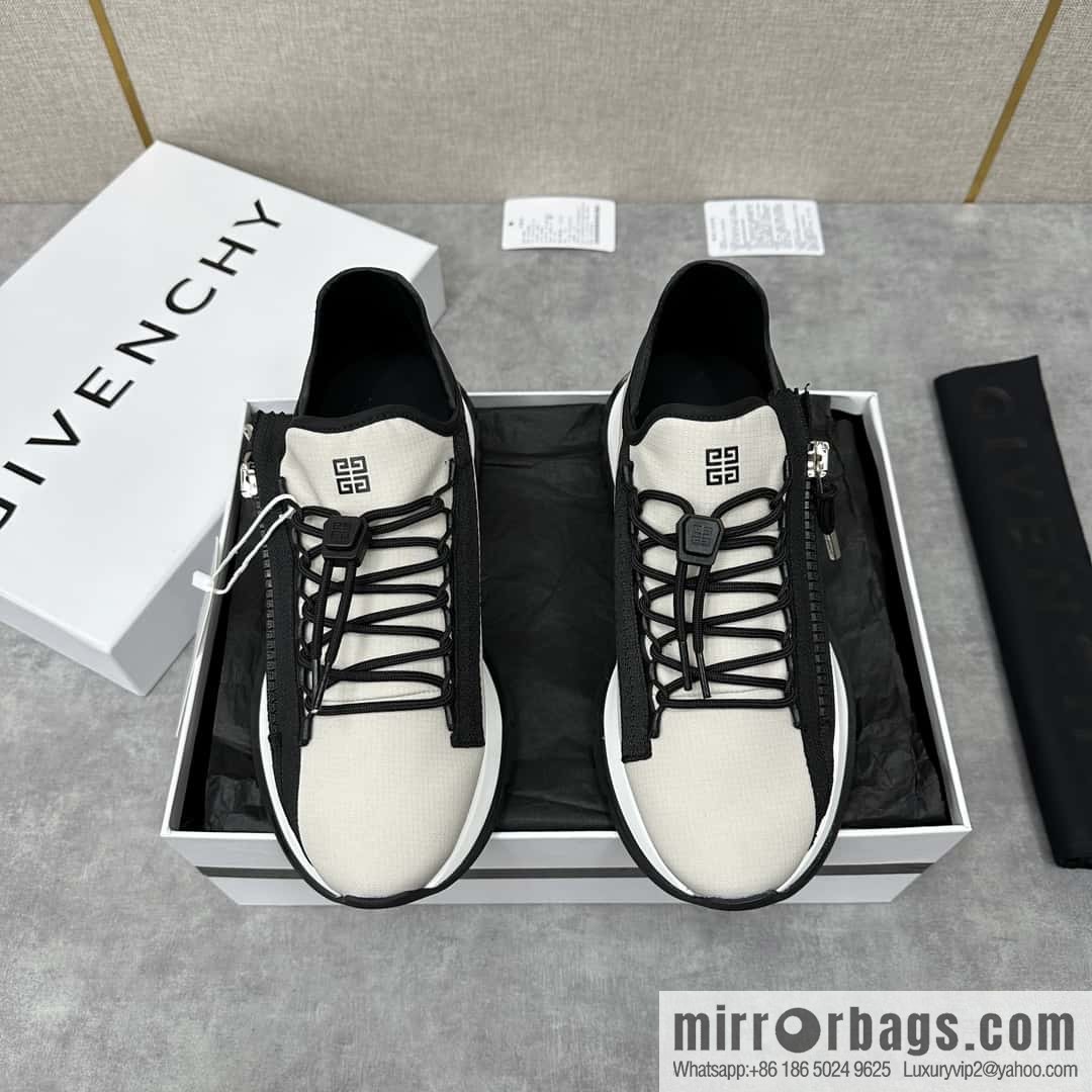 ππGVX New Givench * Jifan~ Xi SPECTRE Jogging Low Top Zipper Casual Shoes