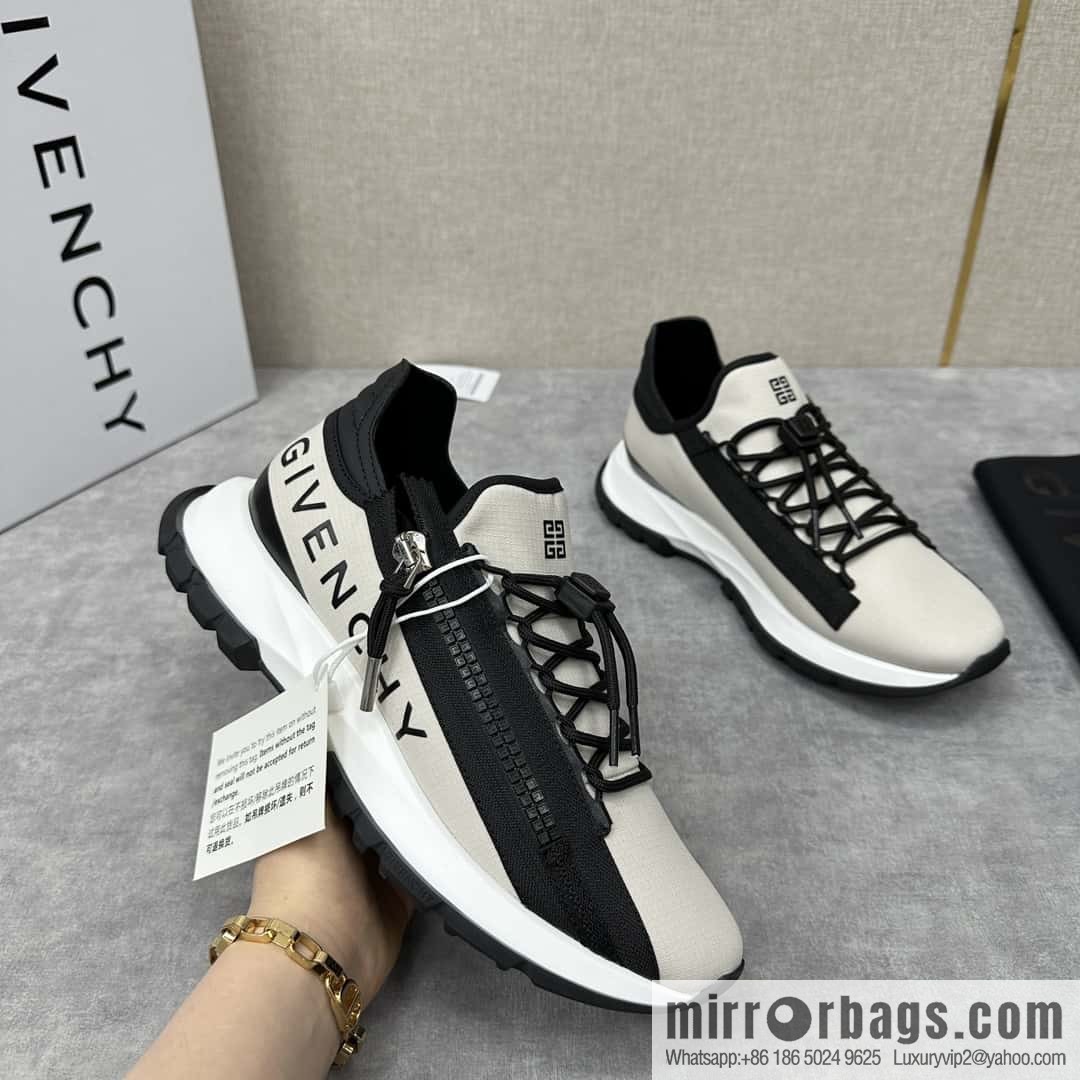 ππGVX New Givench * Jifan~ Xi SPECTRE Jogging Low Top Zipper Casual Shoes
