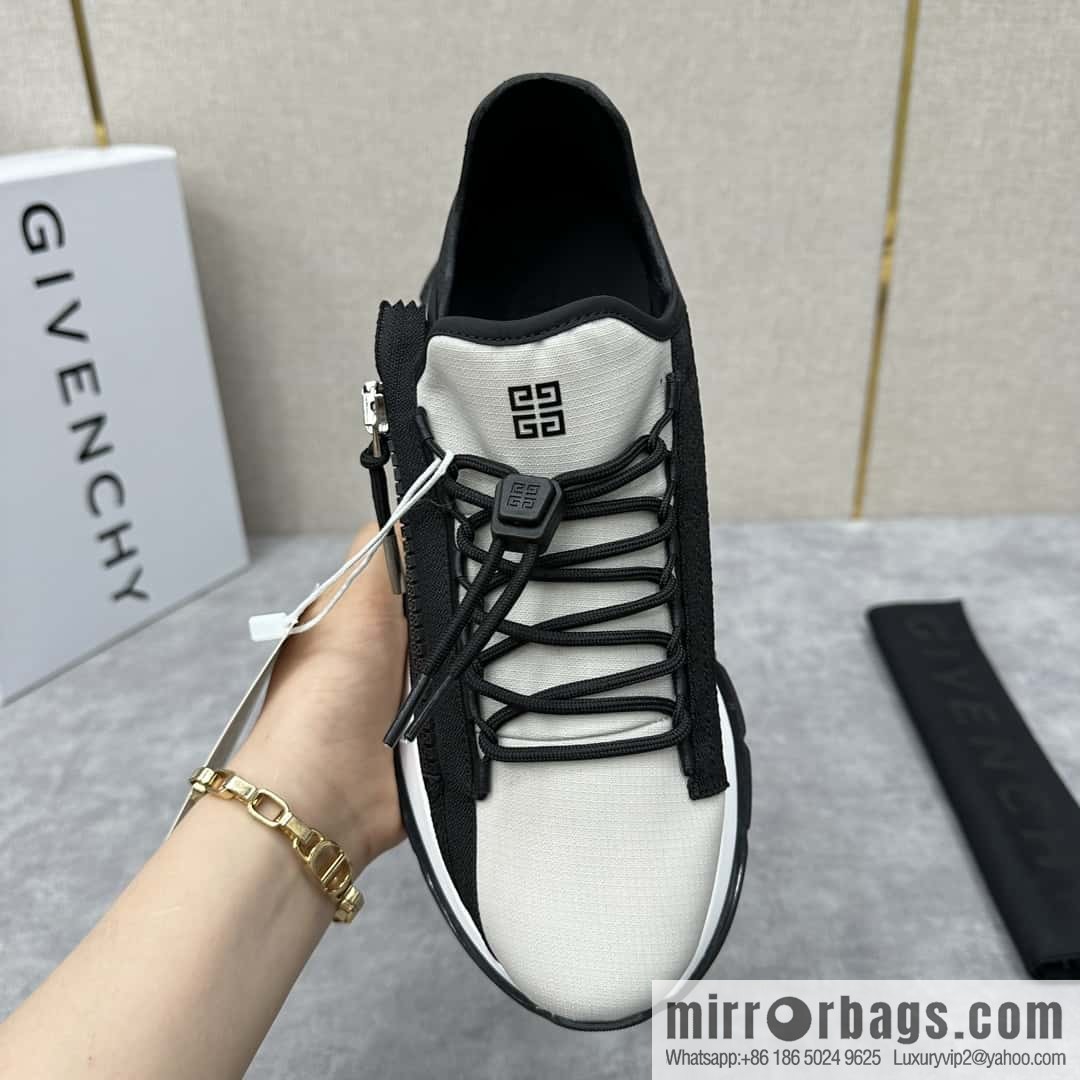ππGVX New Givench * Jifan~ Xi SPECTRE Jogging Low Top Zipper Casual Shoes