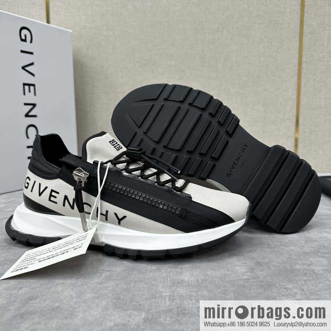 ππGVX New Givench * Jifan~ Xi SPECTRE Jogging Low Top Zipper Casual Shoes