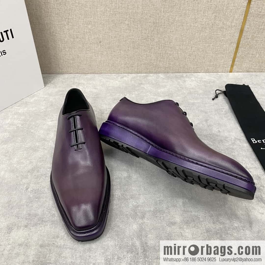 ππBERLUT ALTO Oxford shoes, men's dress π leather shoes