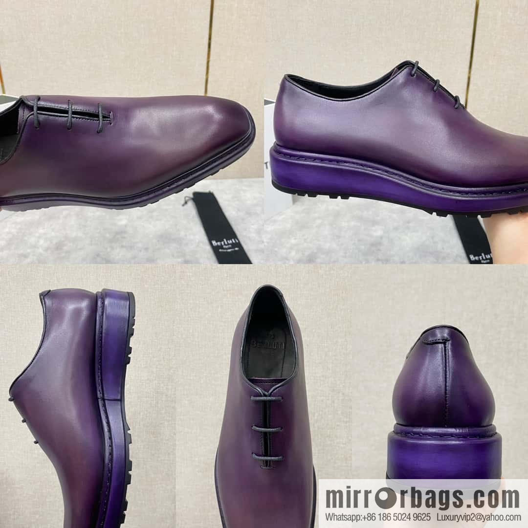 ππBERLUT ALTO Oxford shoes, men's dress π leather shoes