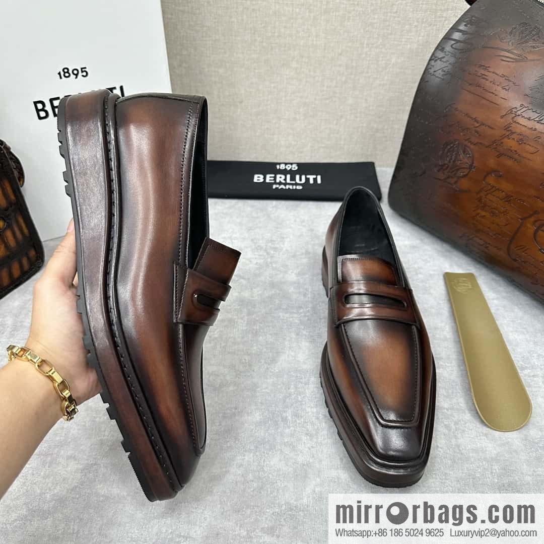 ๐๐BERLUT * BRUTI ALTO Gloves Oxford