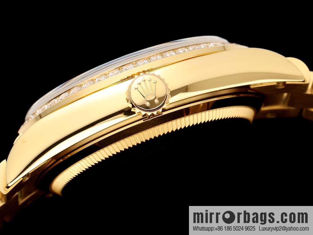 ROLEX Rolex Sunday 36mm DD Jewel Disc Series Watch