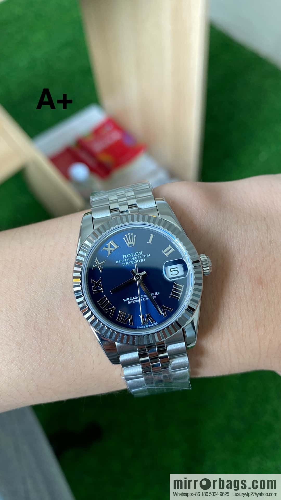 Factory New Rolex Rolex Women's Oyster Diary Watch 31mm