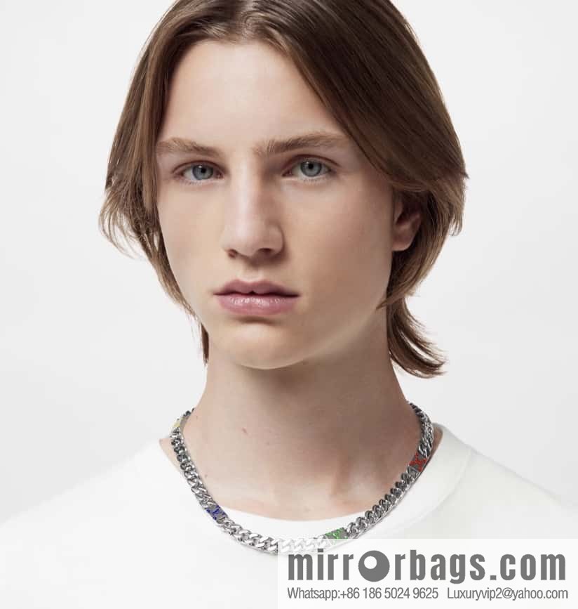 ❗️New ❗️ M01532 LV Louis Vuitton MOSAIC Necklace Bracelet