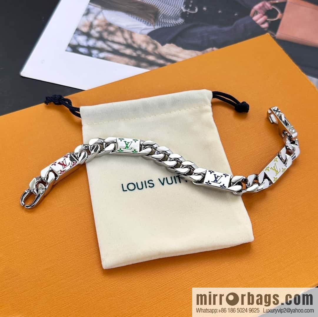 ❗️New ❗️ M01532 LV Louis Vuitton MOSAIC Necklace Bracelet