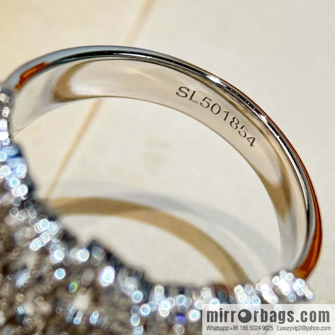 New ☑️ TIFFANY & Co. Full Diamond String Ring