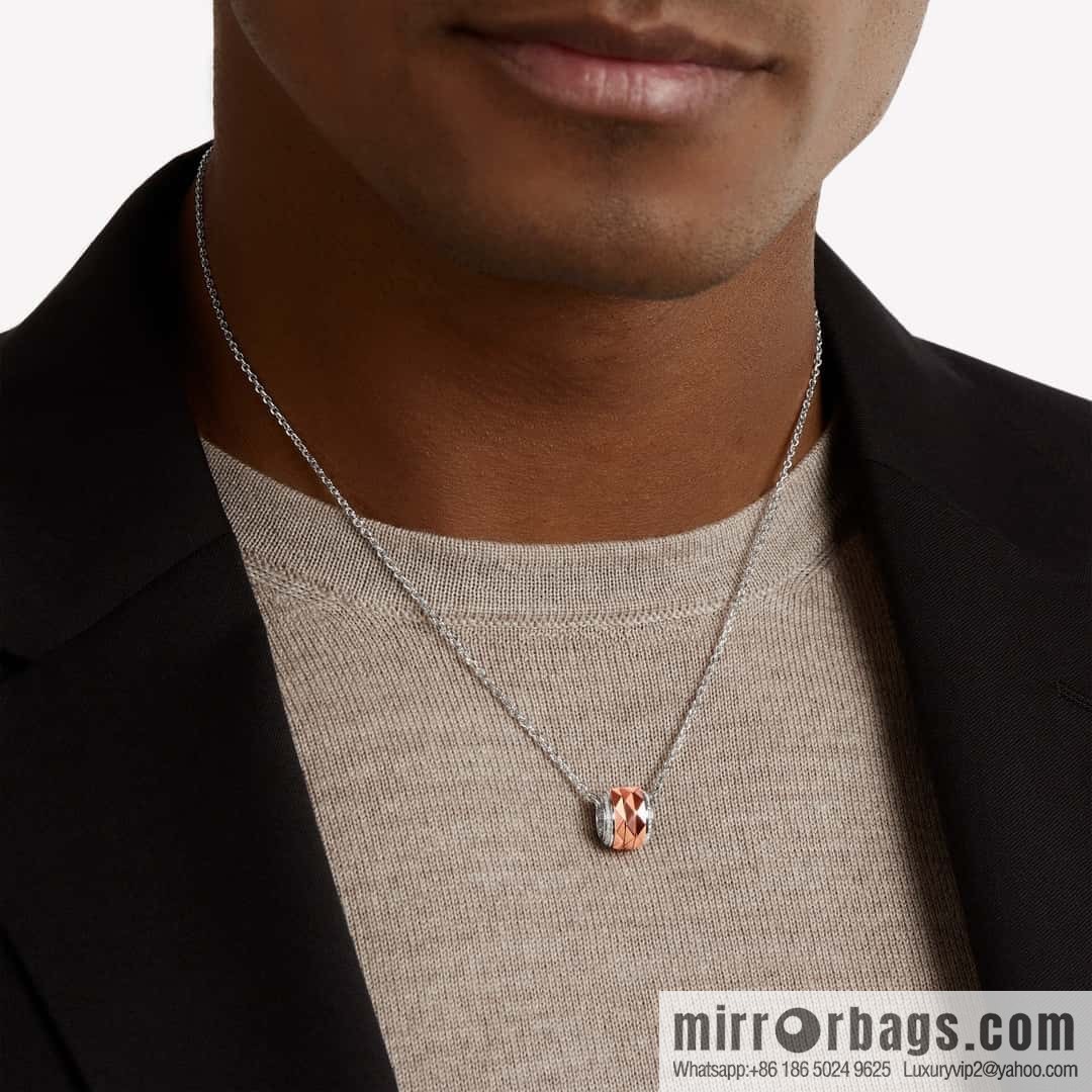 GRAFF Graff three-ring color separation necklace