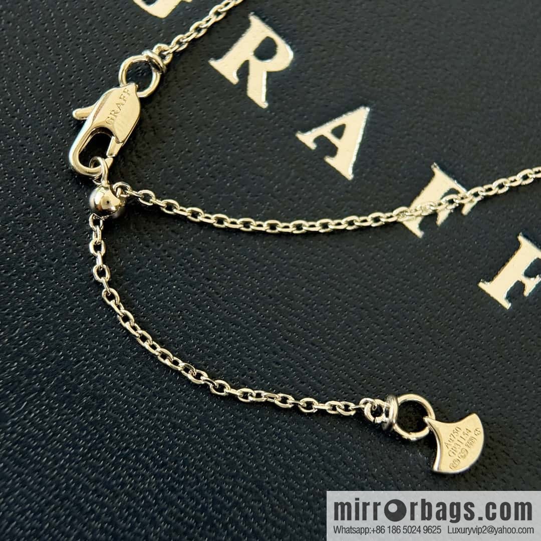 GRAFF Graff three-ring color separation necklace