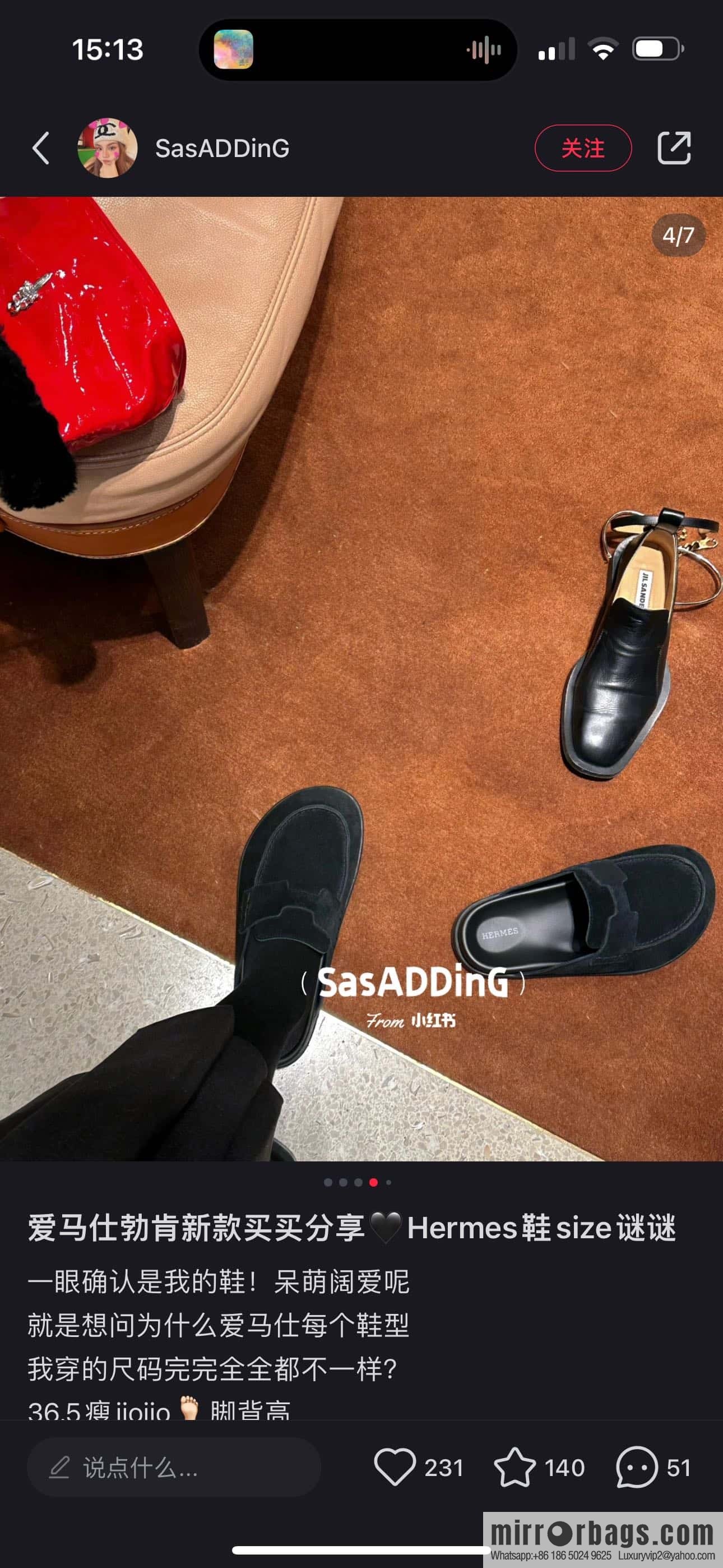 HERMES 190 Go Muller shoes, black/Noir suede calf leather/Suede calf leather