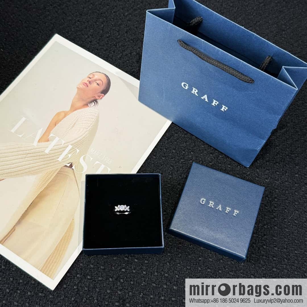 ❗️New ❗️ GRAFF Double Butterfly Single Diamond Ring