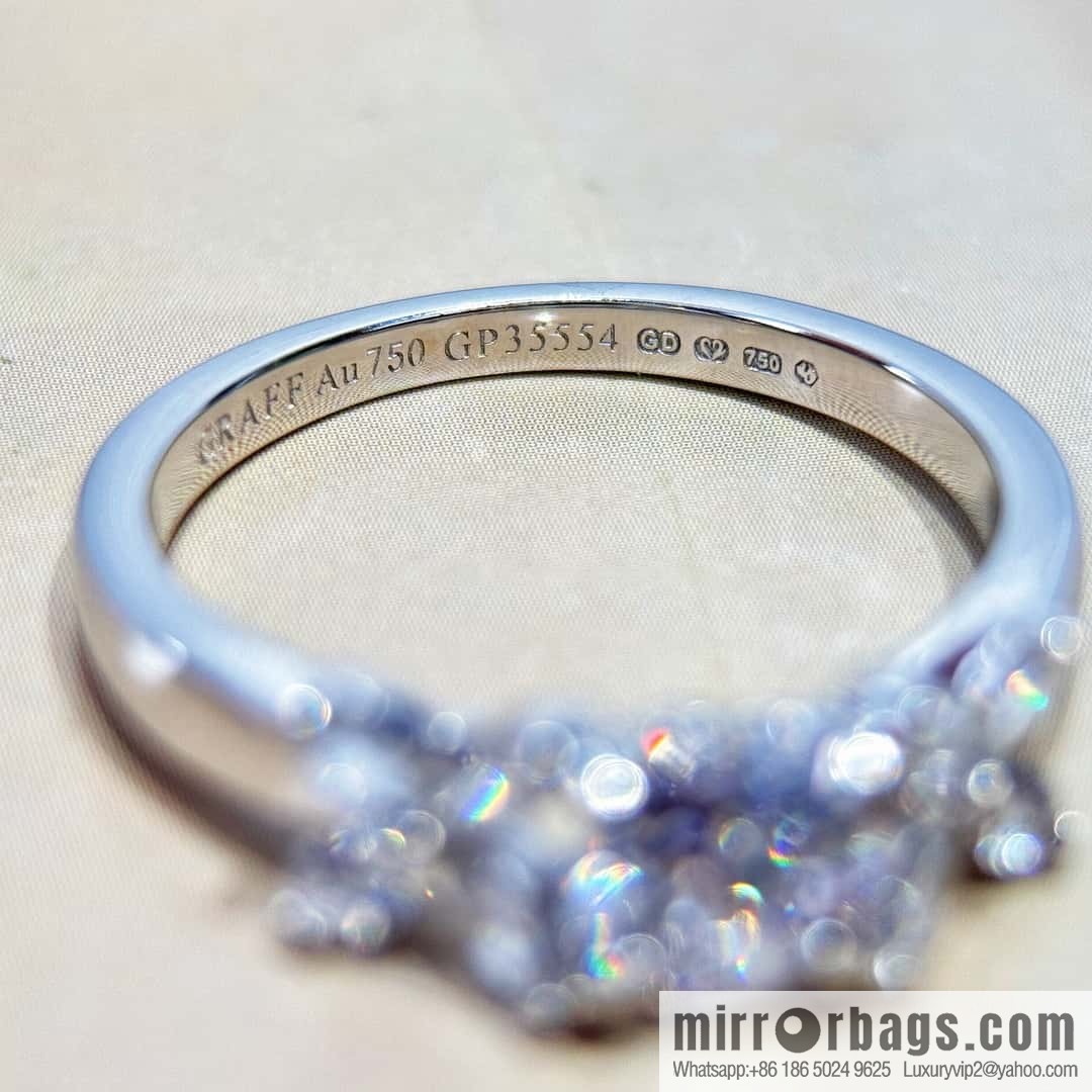 ❗️New ❗️ GRAFF Double Butterfly Single Diamond Ring