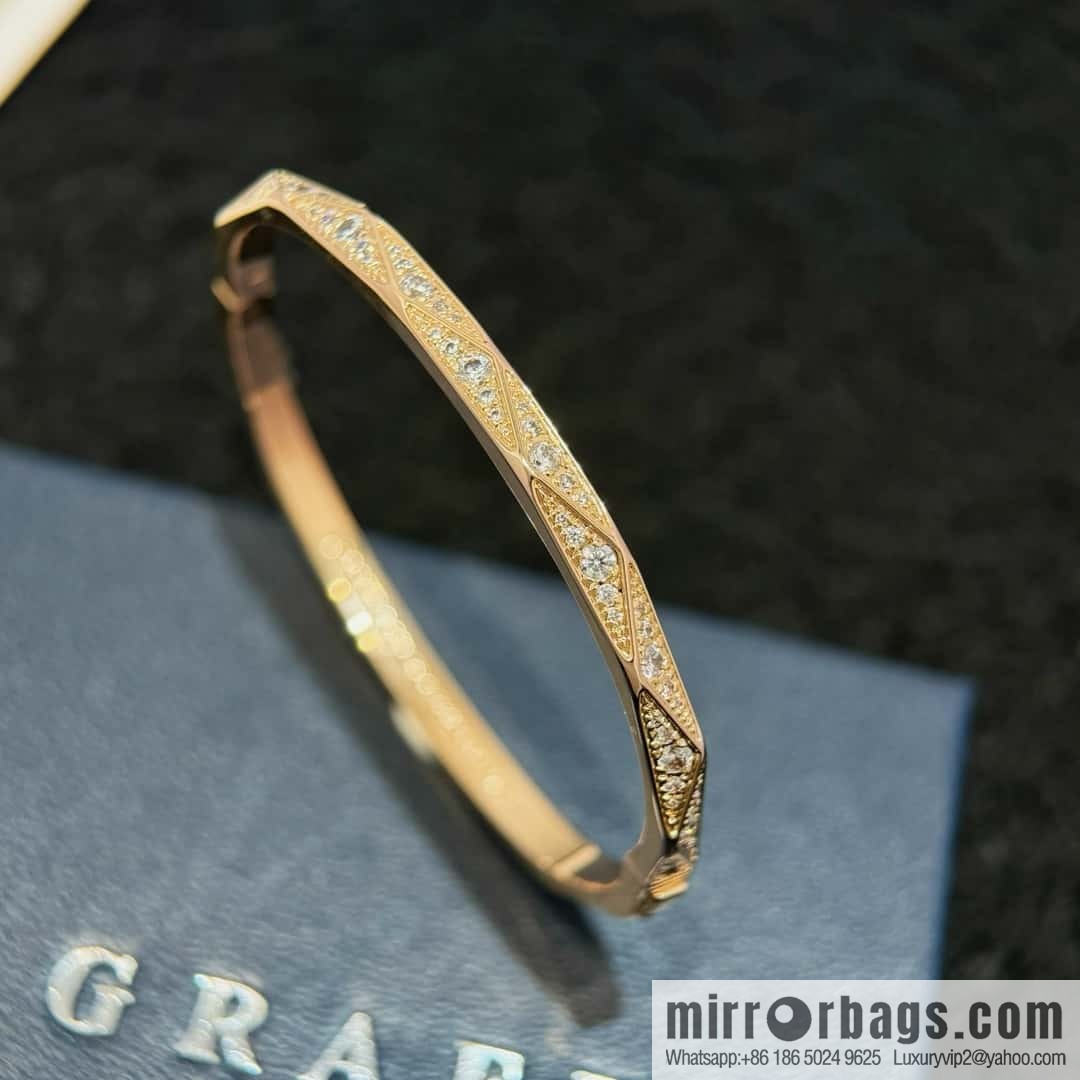 ❗️New ❗️ GRAFF Rhombus Half Diamond Bracelet Bracelet with Diamond