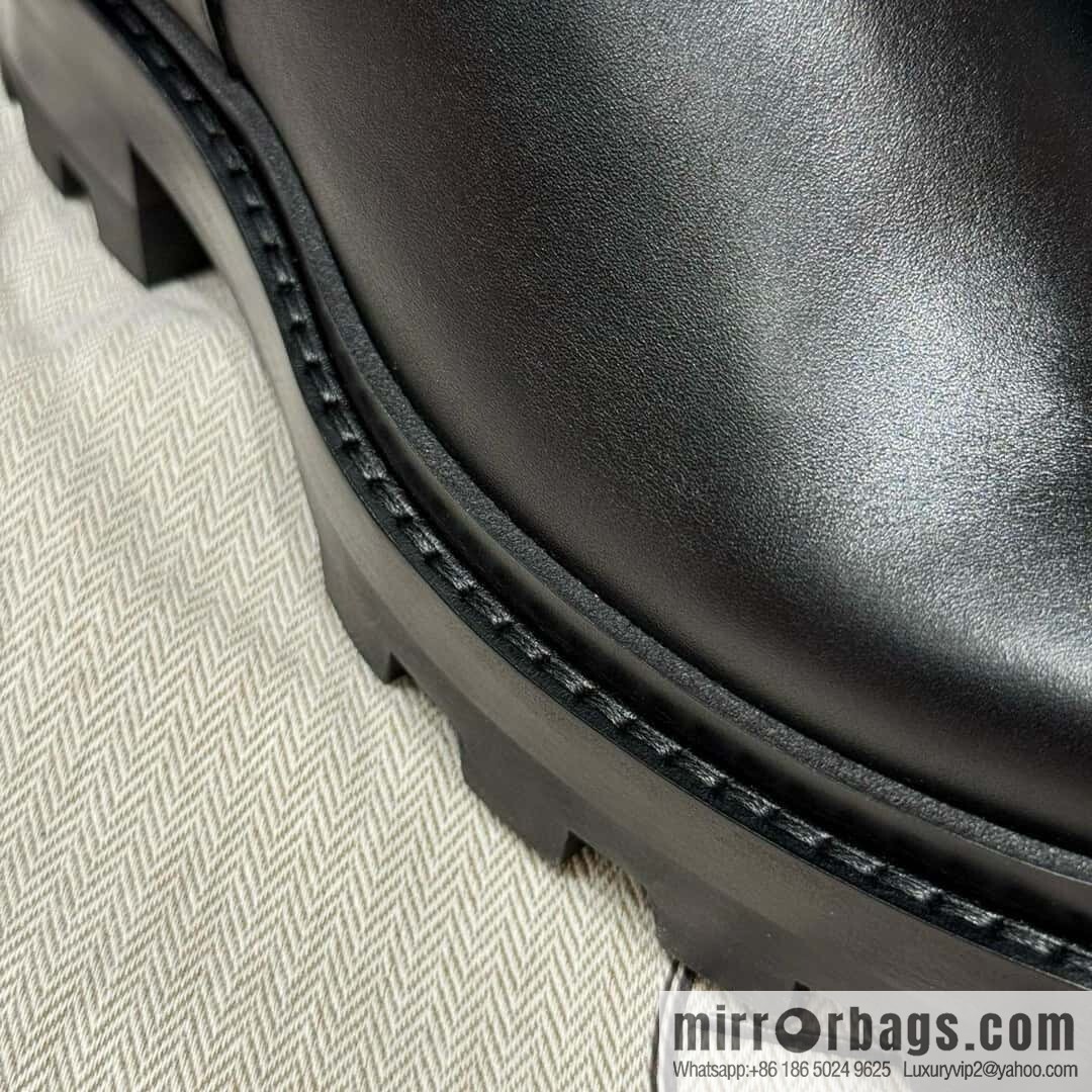 HERMES 217 Jaimy and ankle boots, black/Noir calfskin/calfskin