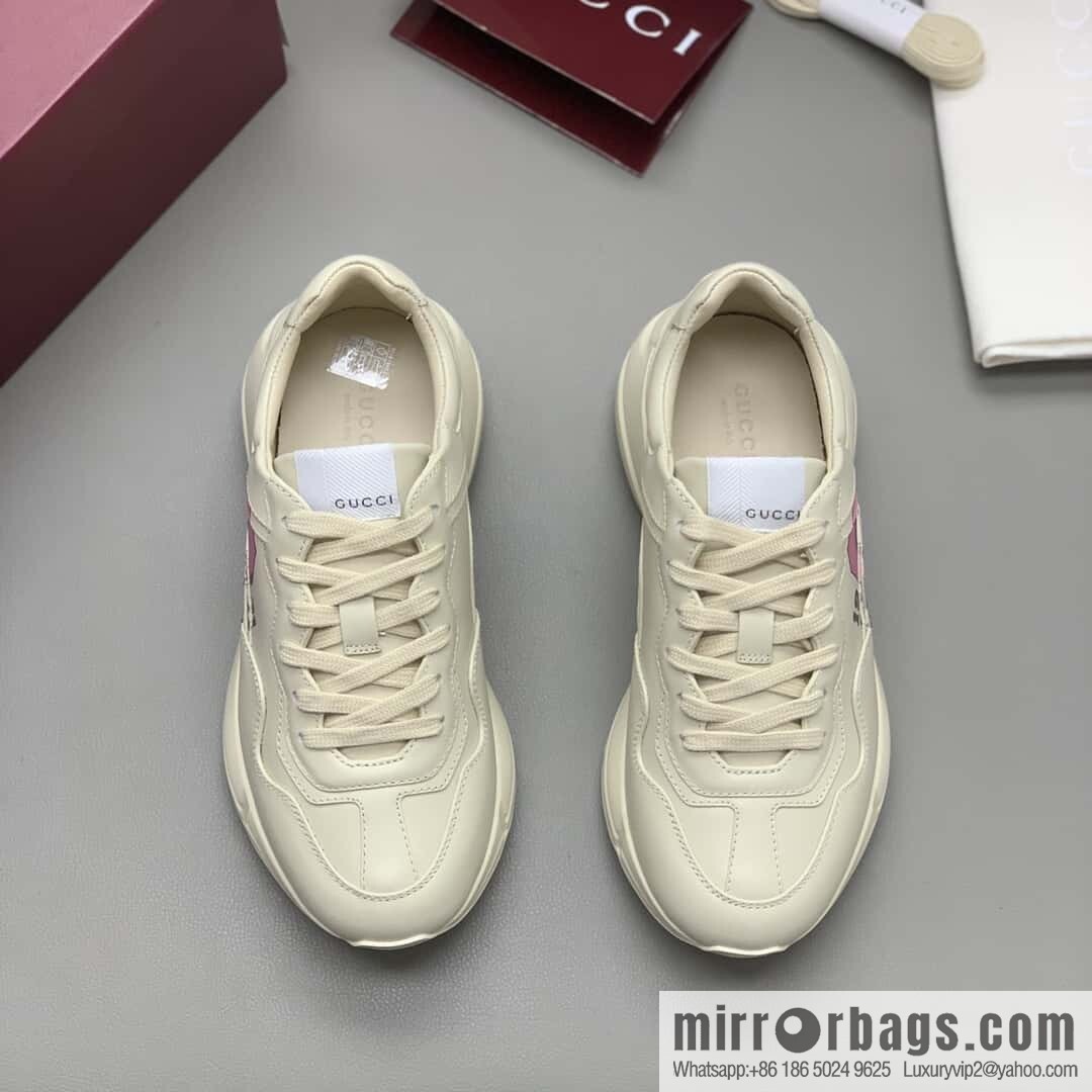 GUCCI 🔥 [G Home High Version] Men's and Women's Retro Sneakers