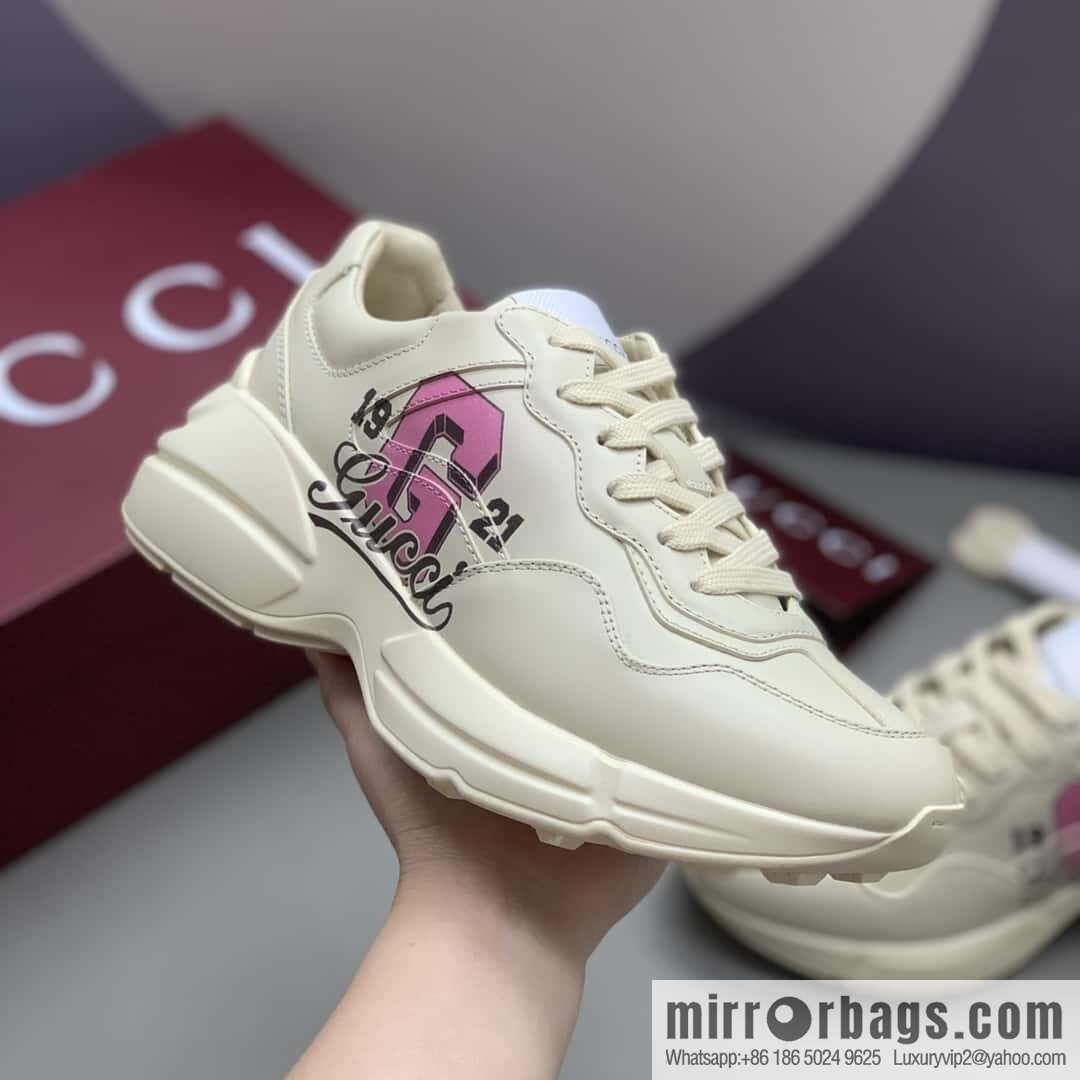 GUCCI 🔥 [G Home High Version] Men's and Women's Retro Sneakers