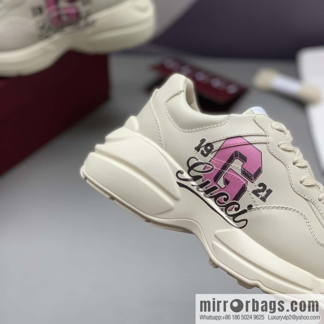 GUCCI 🔥 [G Home High Version] Men's and Women's Retro Sneakers