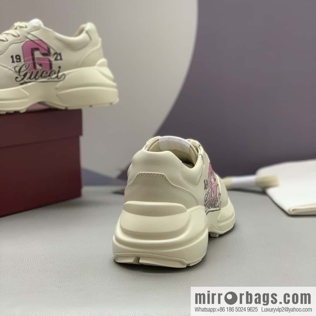 GUCCI 🔥 [G Home High Version] Men's and Women's Retro Sneakers